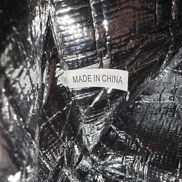 NWOT Kate Spade Navy Blue & White Polka Dot Insulated Cooler Shoulder Bag Large - Picture 6 of 9